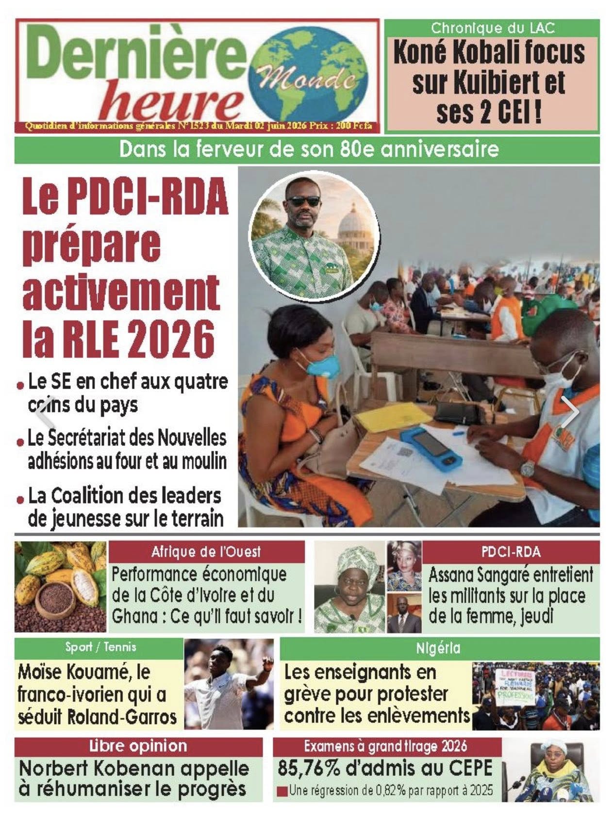 Dernière Heure Monde