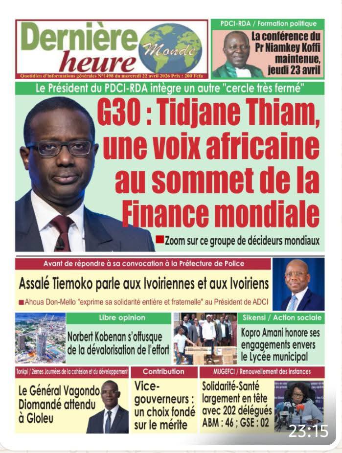 Dernière Heure Monde