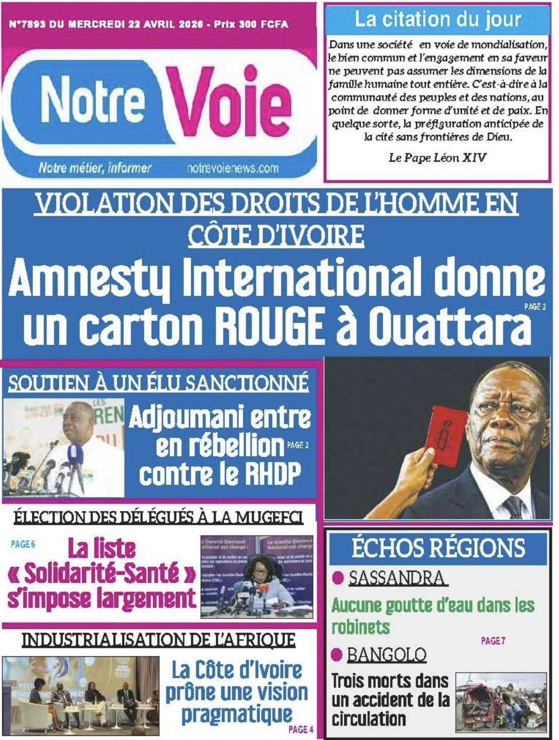 Notre Voie