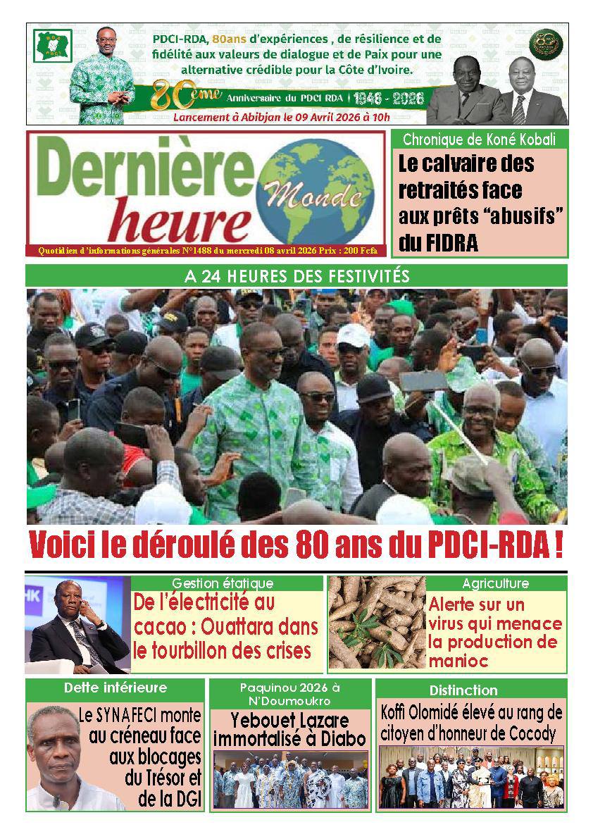 Dernière Heure Monde