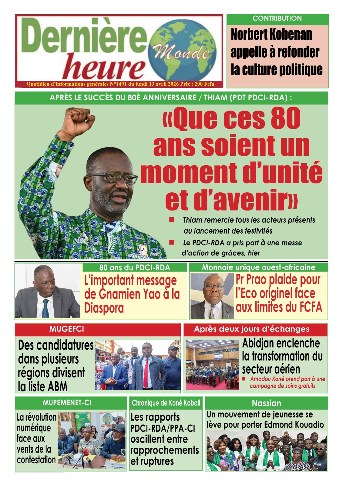 Dernière Heure Monde
