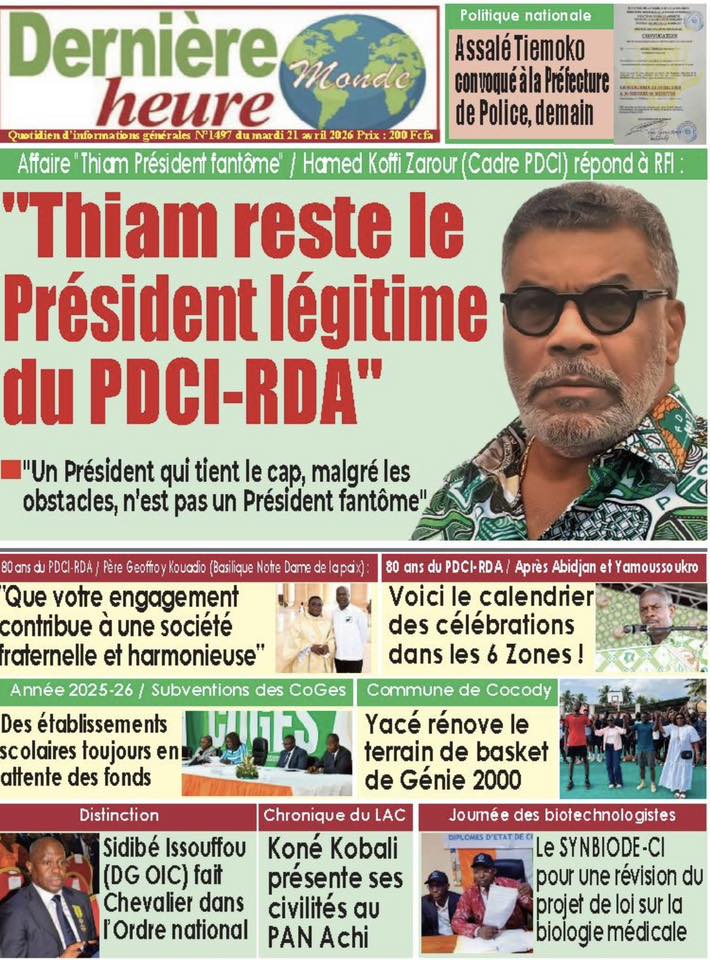 Dernière Heure Monde