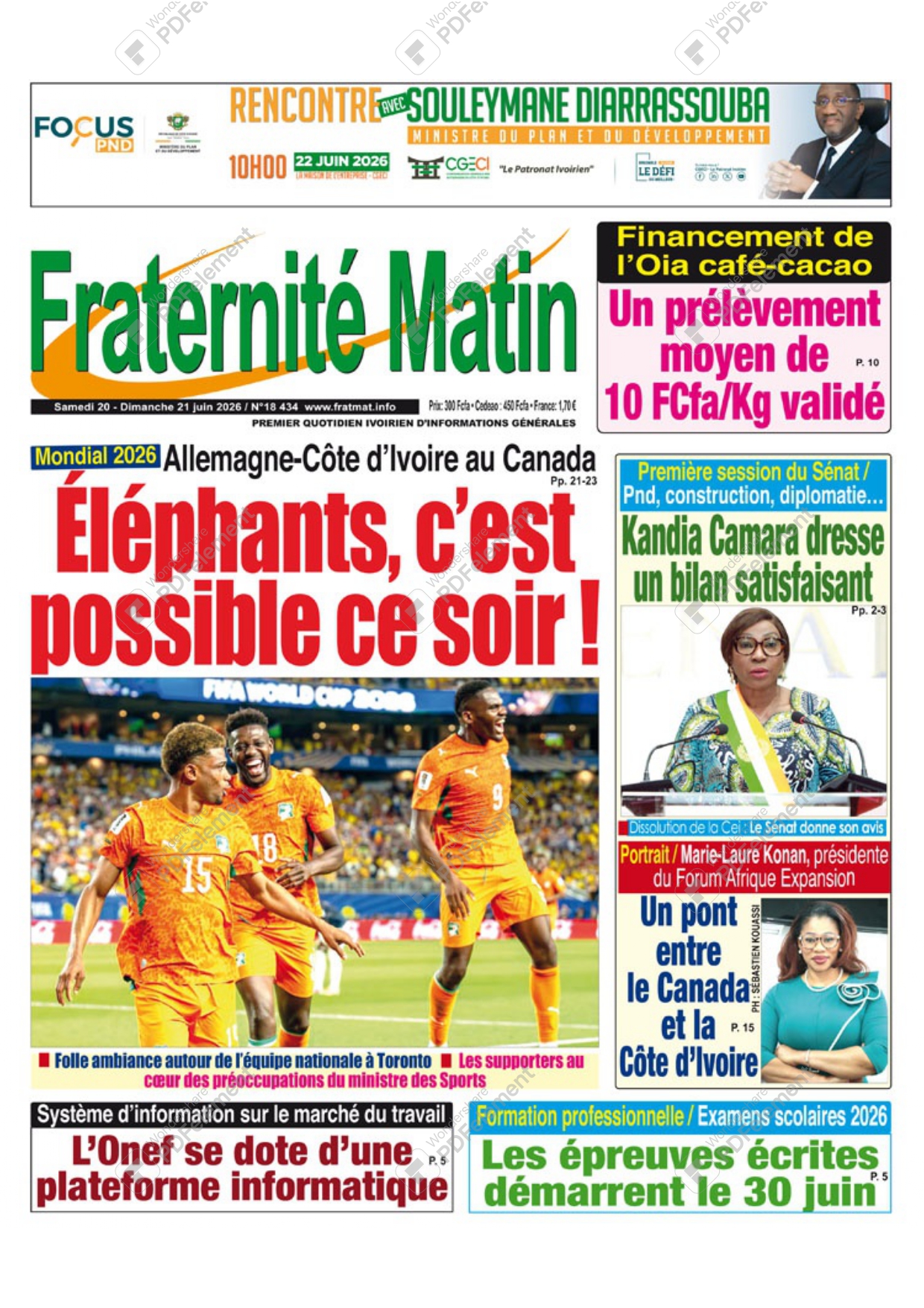 Fraternité Matin