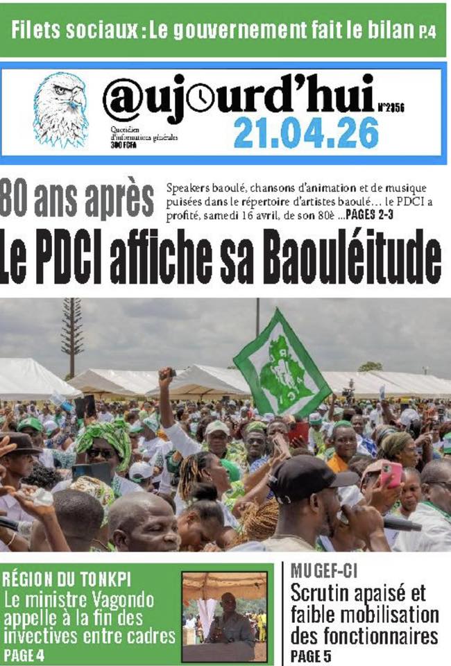 Aujourd'hui